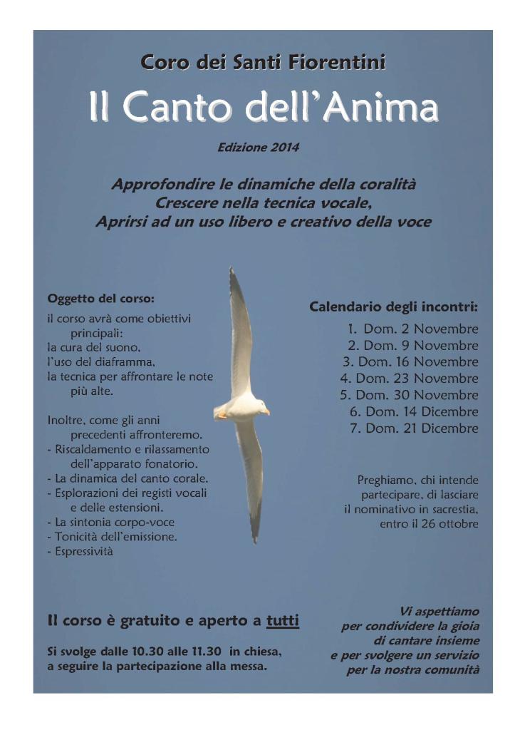 Il canto anima2014-15